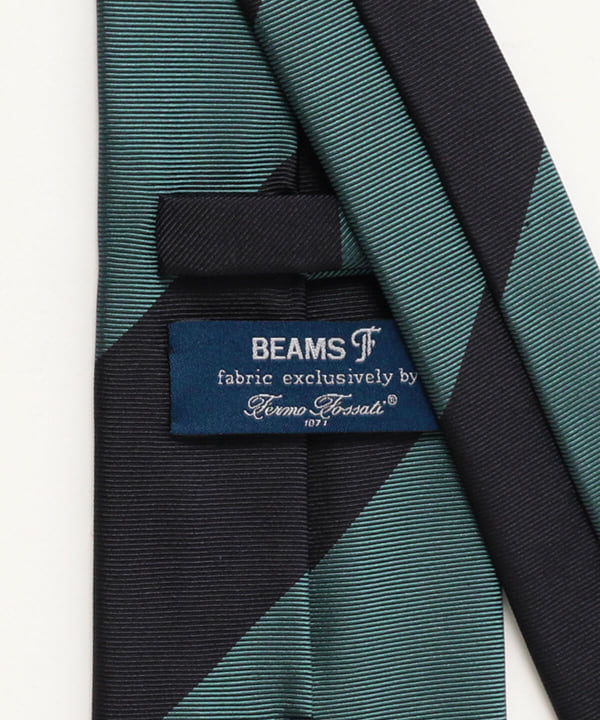 BEAMS F(ビームスF)BEAMS F / Fermo Fossati レジメンタルストライプ ...