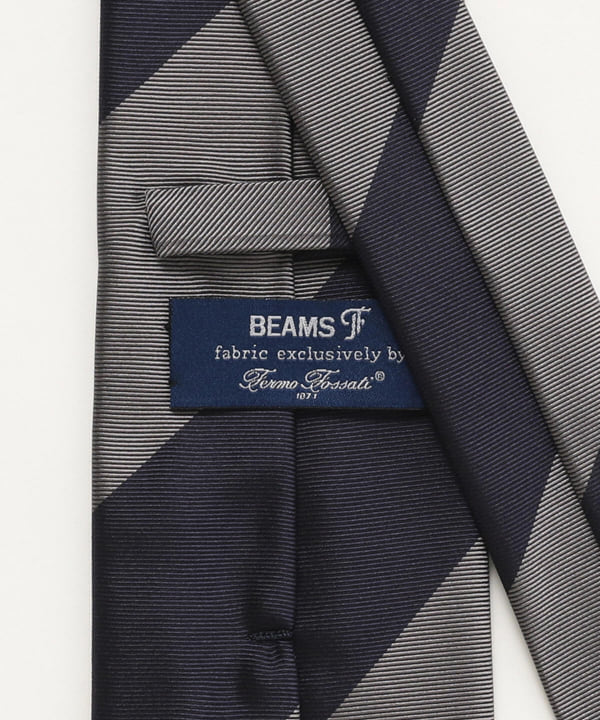 BEAMS F(ビームスF)BEAMS F / Fermo Fossati レジメンタルストライプ ...
