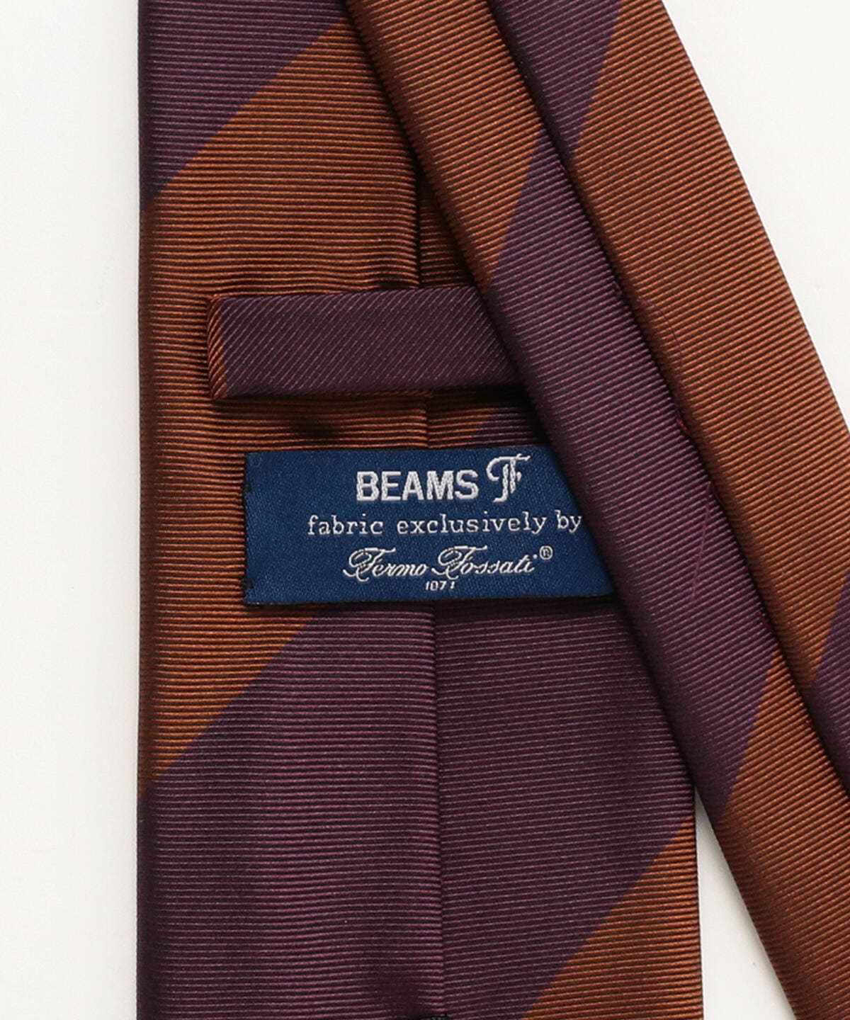 BEAMS F(ビームスF)BEAMS F / Fermo Fossati レジメンタルストライプ ...