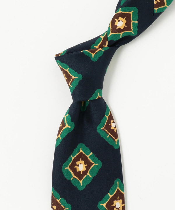 BEAMS F(BEAMS F)Drake's / Small Pattern Print Tie (Suit / Tie Tie