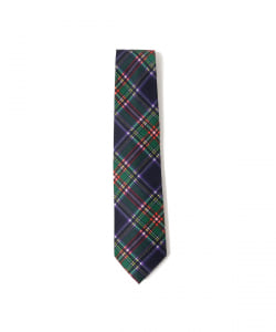 ■BEAMS F / ADAMLEY タータンチェック プリント ネクタイ