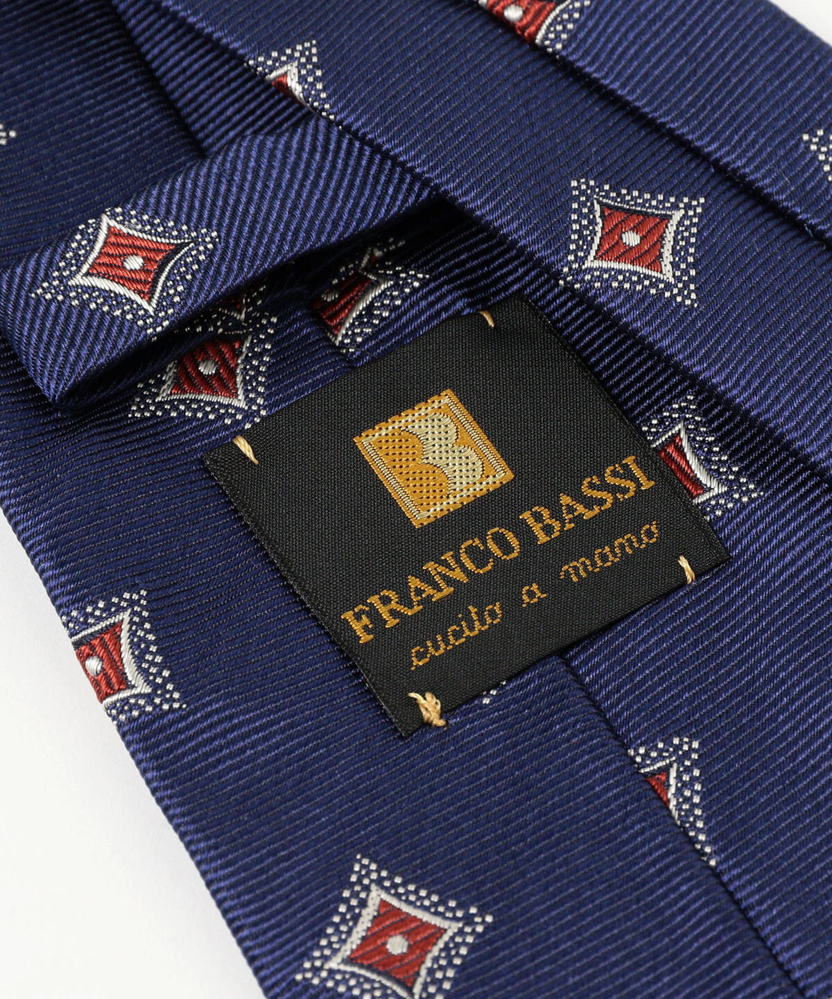 BEAMS F（ビームスF）FRANCO BASSI ダイヤモンド柄 ジャカード ネクタイ（スーツ・ネクタイ ネクタイ）通販｜BEAMS