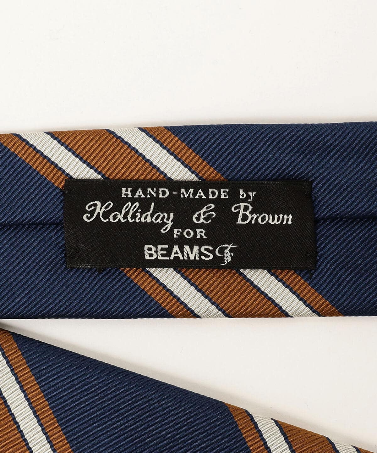BEAMS F（ビームスF）Holliday & Brown / ストライプ ネクタイ（スーツ 