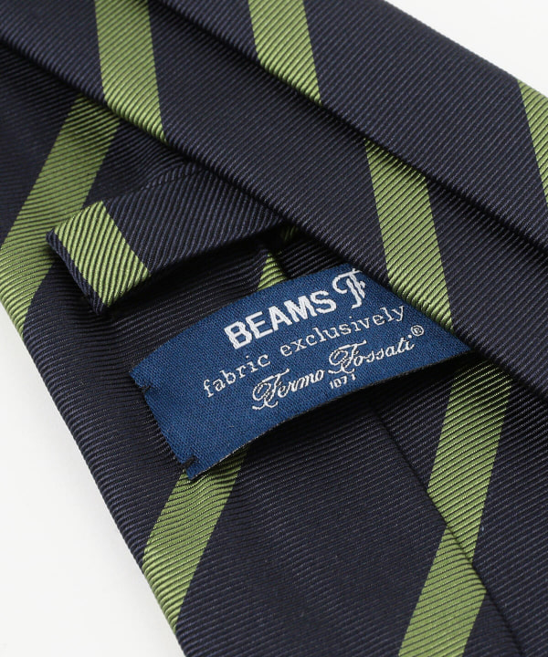 BEAMS F（ビームスF）BEAMS F / Fermo Fossati ストライプ ネクタイ