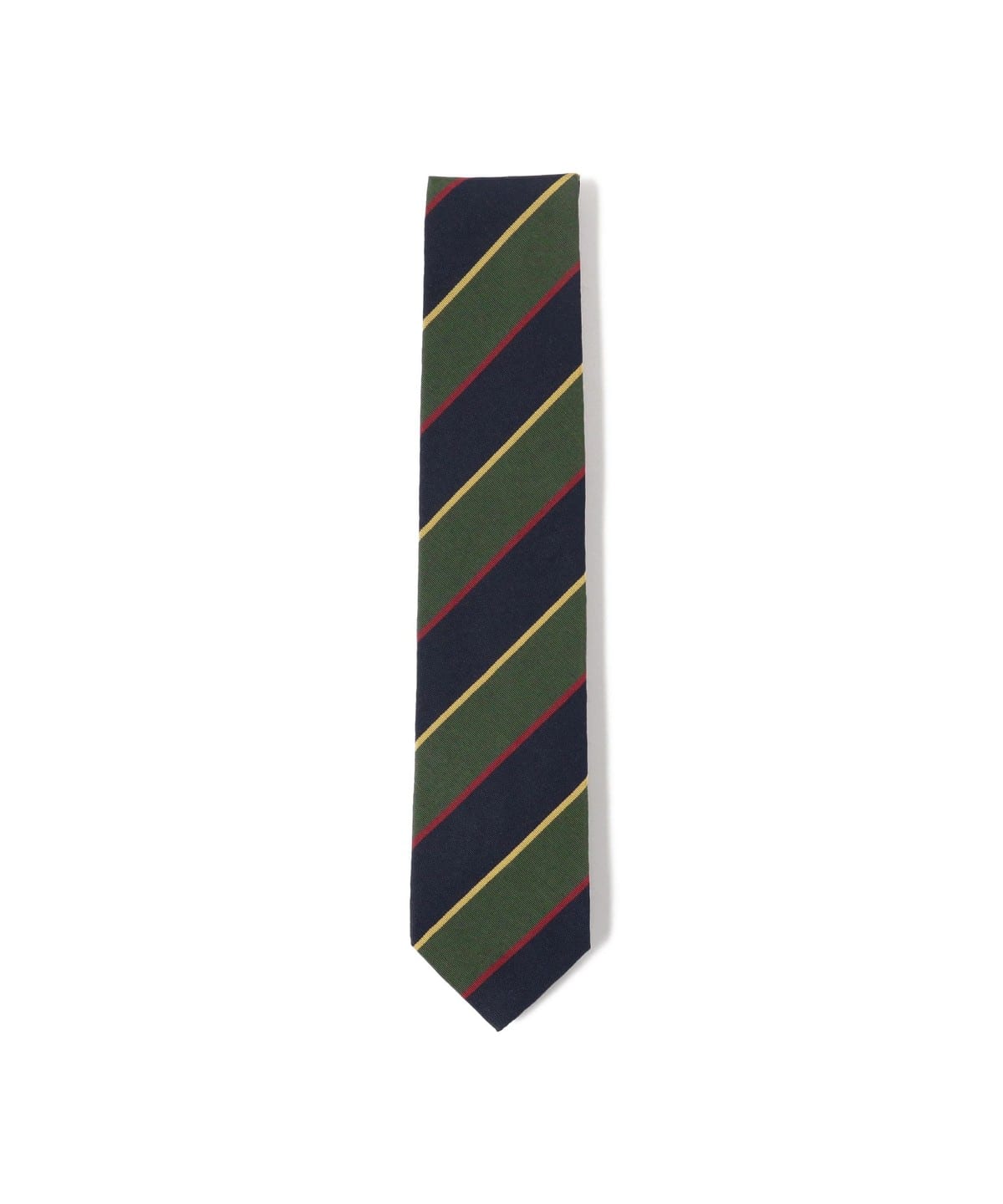 BEAMS F JOHN COMFORT / wool silk striped necktie (suit BEAMS tie