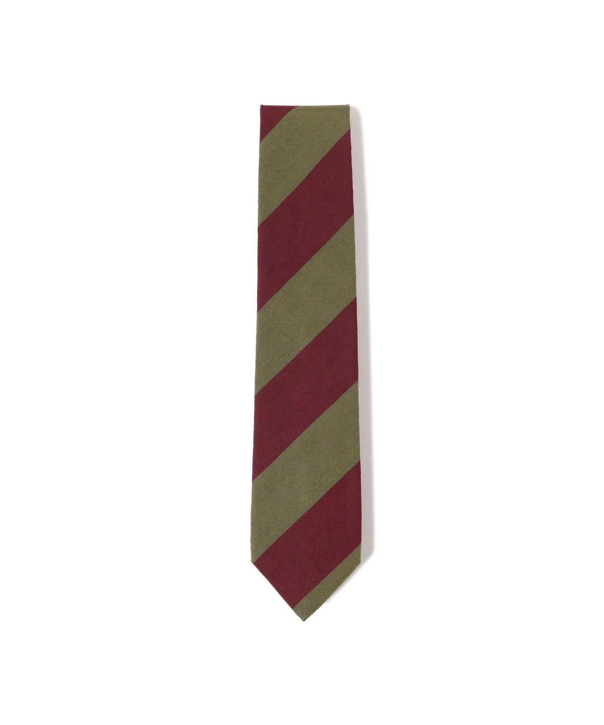 BEAMS F JOHN COMFORT / wool silk striped necktie (suit BEAMS tie