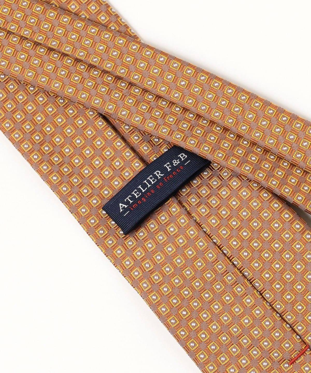 BEAMS F BEAMS Atelier F&B / Fine pattern jacquard necktie (suit 