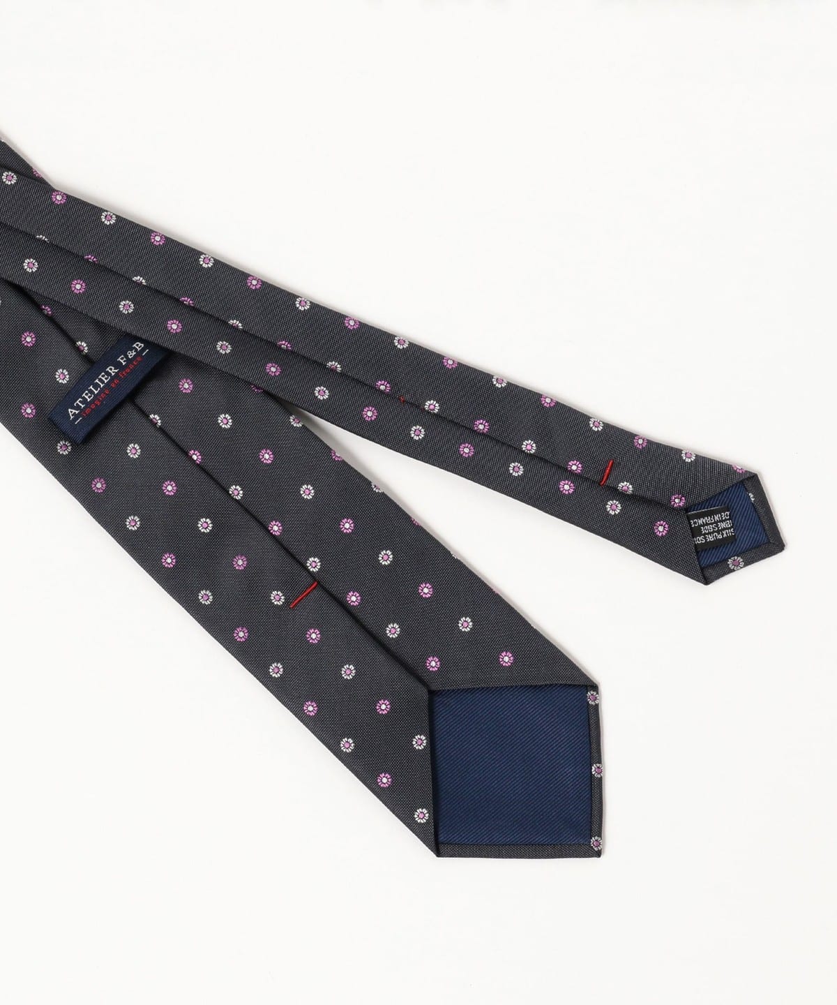 BEAMS F BEAMS Atelier F&B / Fine pattern jacquard necktie (suit 