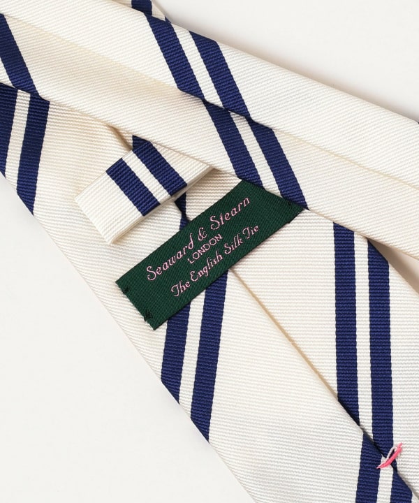 BEAMS F（ビームスF）Seaward & Stearn / ストライプ ネクタイ