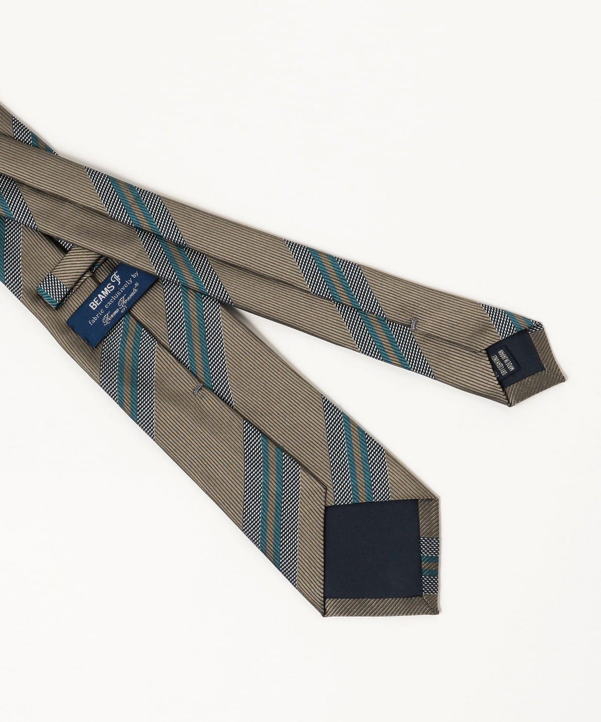 24SS BEAMS F × Fermo Fossati ストライプネクタイ BEAMS F（ビームスF）Fermo Fossati ストライプ ネクタイ