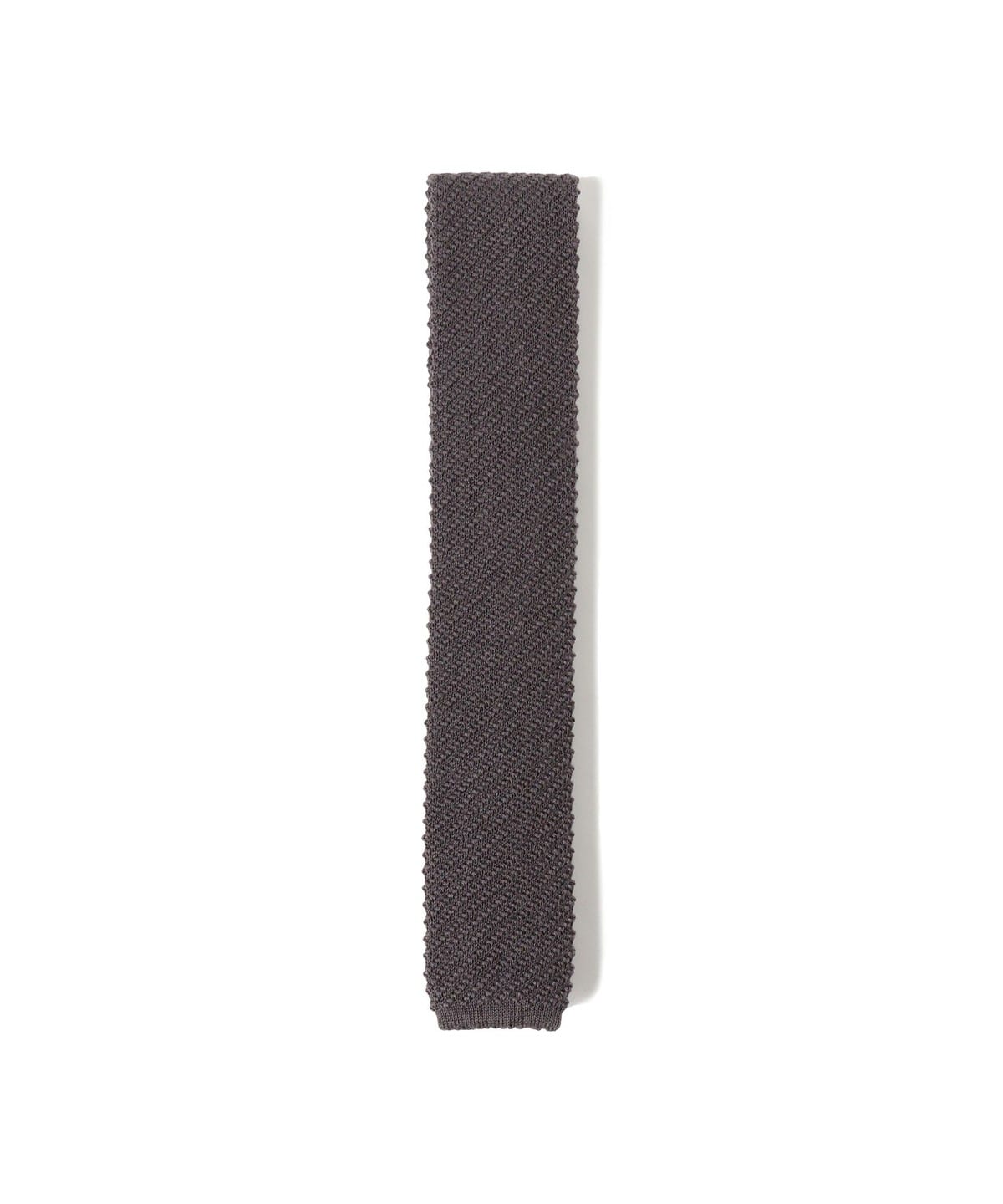 【別注】TRICOT-DIO トリコ・ディオ / ウール ジャカード ニットタイ スーツ・ネクタイ MEN ANTHRACITE ONE SIZE 【別注】TRICOT-DIO トリコ・ディオ / ウール ジャカード ニットタイ スーツ・ネクタイ MEN ANTHRACITE ONE SIZE