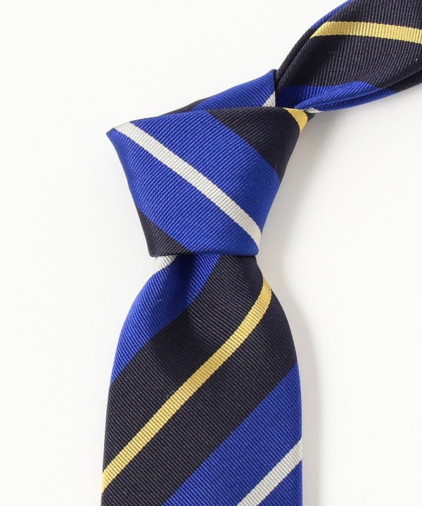 BEAMS F（ビームスF）【別注】Drake's / アーカイブ シルク ストライプ