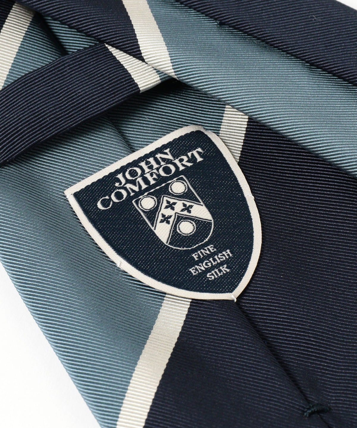 BEAMS F JOHN COMFORT / シルク ストライプ ネクタイ BEAMS F（ビームスF）JOHN COMFORT / シルク ストライプ ネクタイ