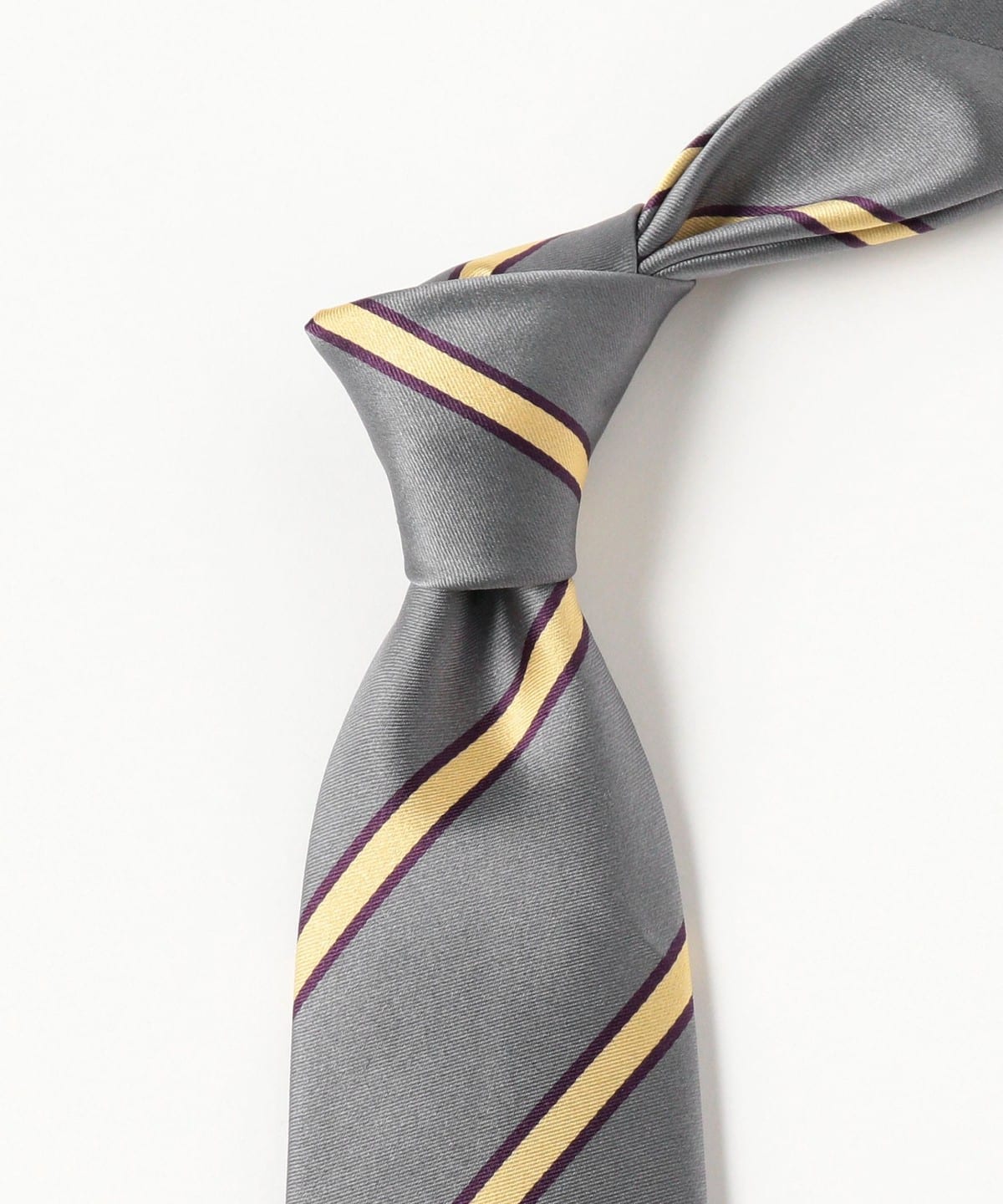 BEAMS F (BEAMS F) JOHN COMFORT / Silk Stripe Tie (Suit / Tie