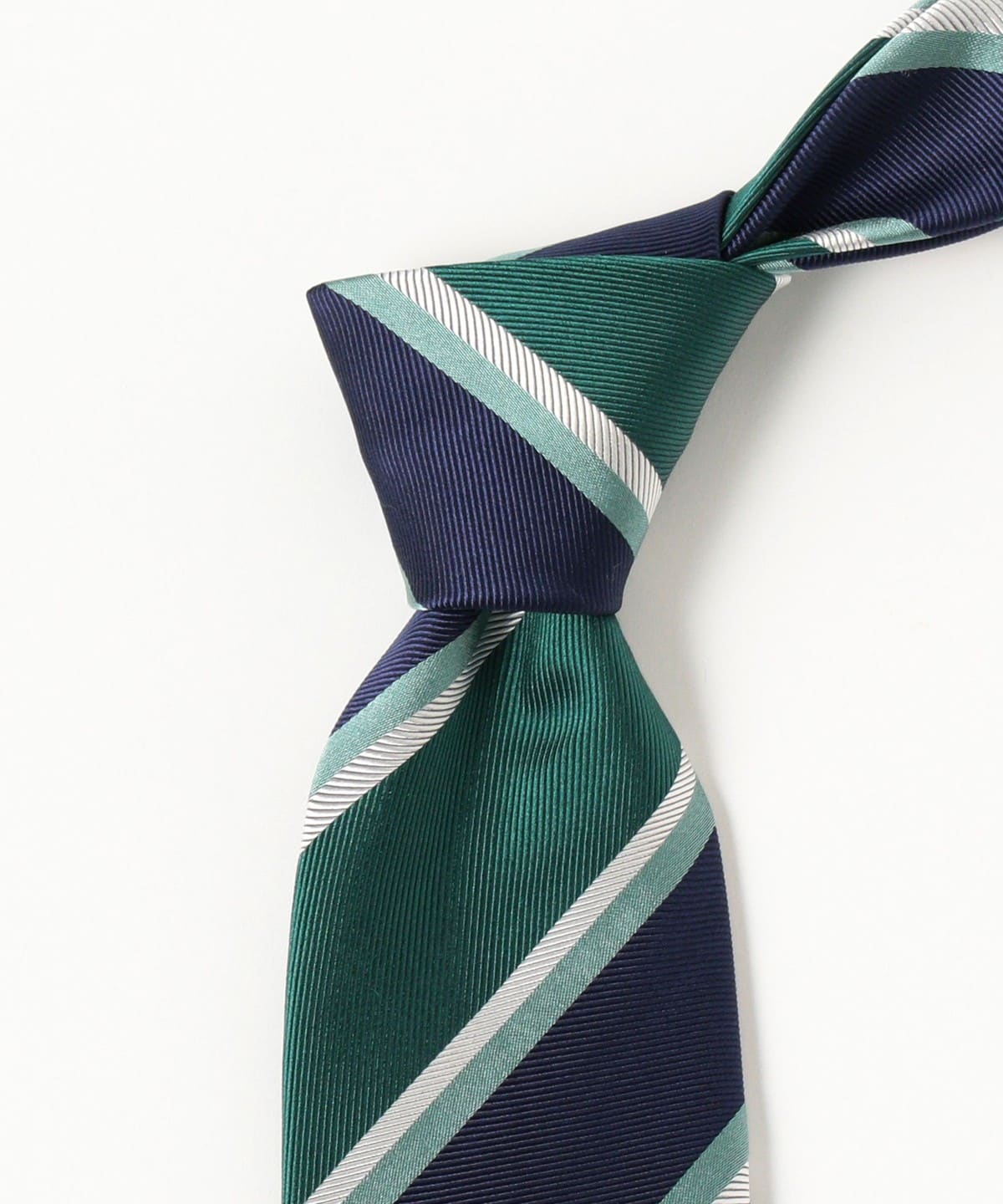 未使用 24SS BEAMS F × フランコバッシ ストライプネクタイ BEAMS F（ビームスF）【タイムセール】FRANCO BASSI / シルク