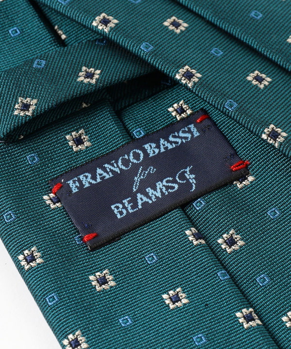 BEAMS F（ビームスF）FRANCO BASSI / シルクコットン 小紋柄