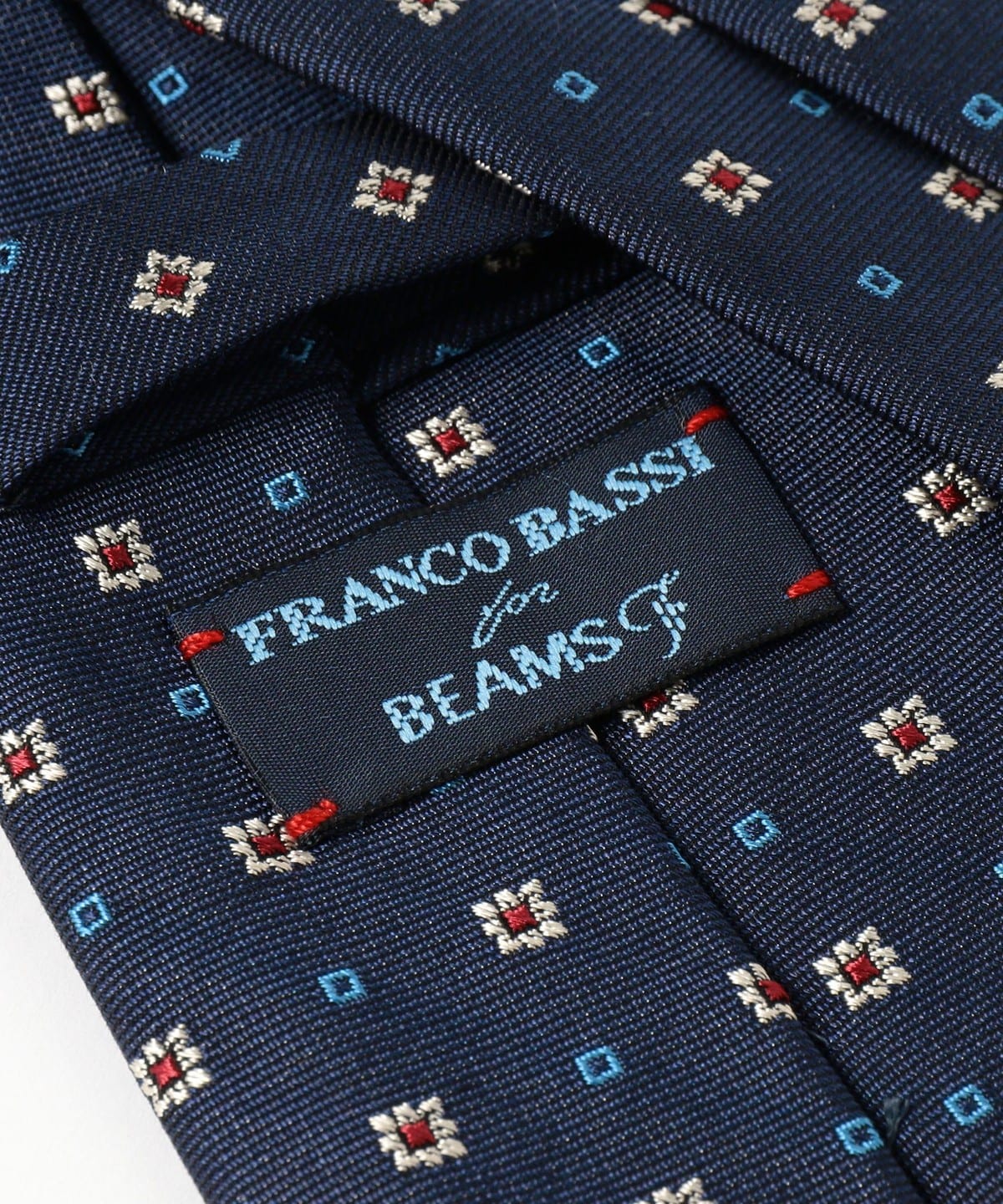 BEAMS F (BEAMS F) FRANCO BASSI / Silk Cotton Small Pattern