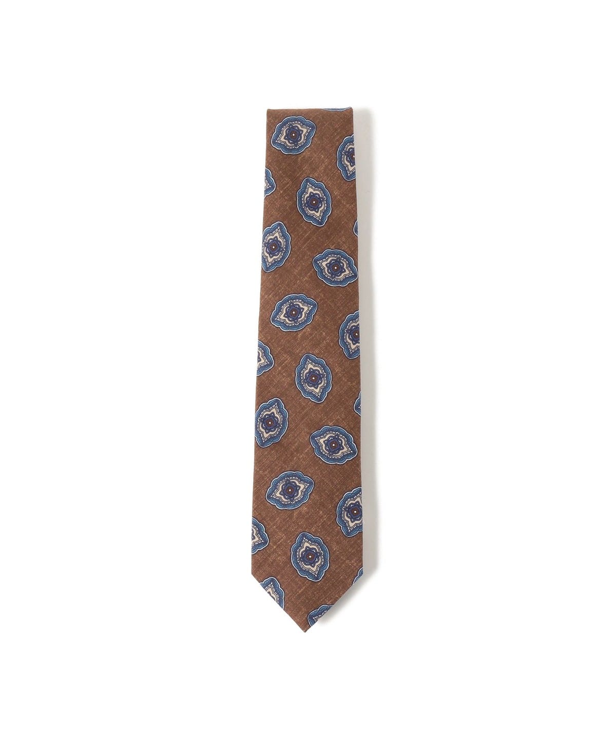 personality ペルソナリティ / コットンシルク ストライプ ネクタイ スーツ・ネクタイ MEN BROWN/2 ONE SIZE personality ペルソナリティ / コットンシルク ストライプ ネクタイ スーツ・ネクタイ MEN BROWN/2 ONE SIZE