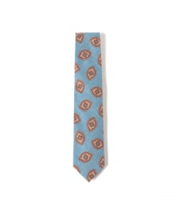 personality / Cotton silk striped tie