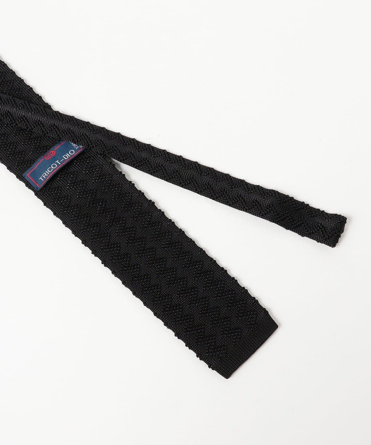 BEAMS F BEAMS TRICOT-DIO / Jacquard Zigzag Knit Tie (Suits