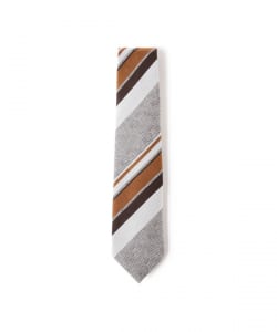 Seaward & Stearn / シルク ストライプ ネクタイ