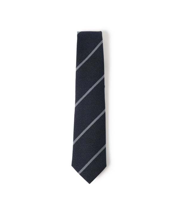 BEAMS F（ビームスF）Seaward & Stearn / シルク ストライプ