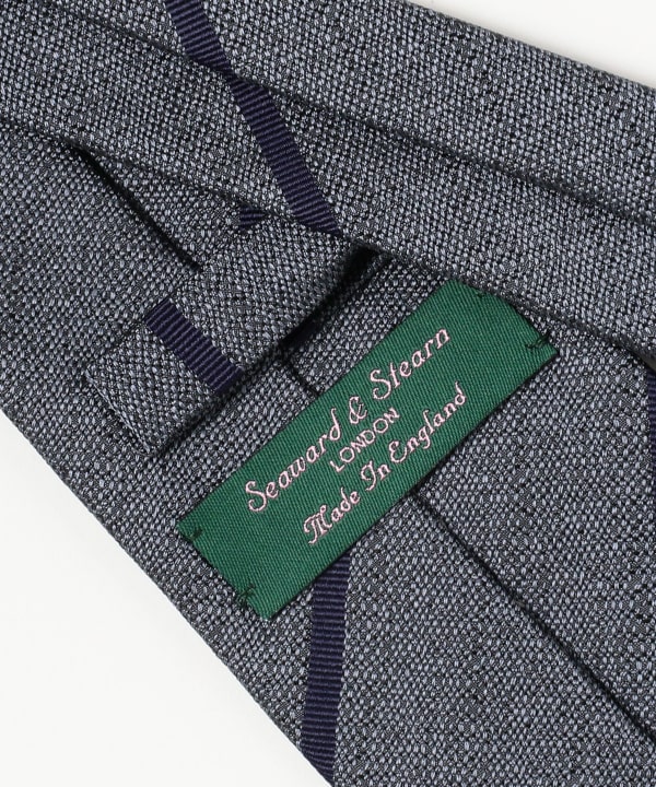 BEAMS F（ビームスF）Seaward & Stearn / シルク ストライプ