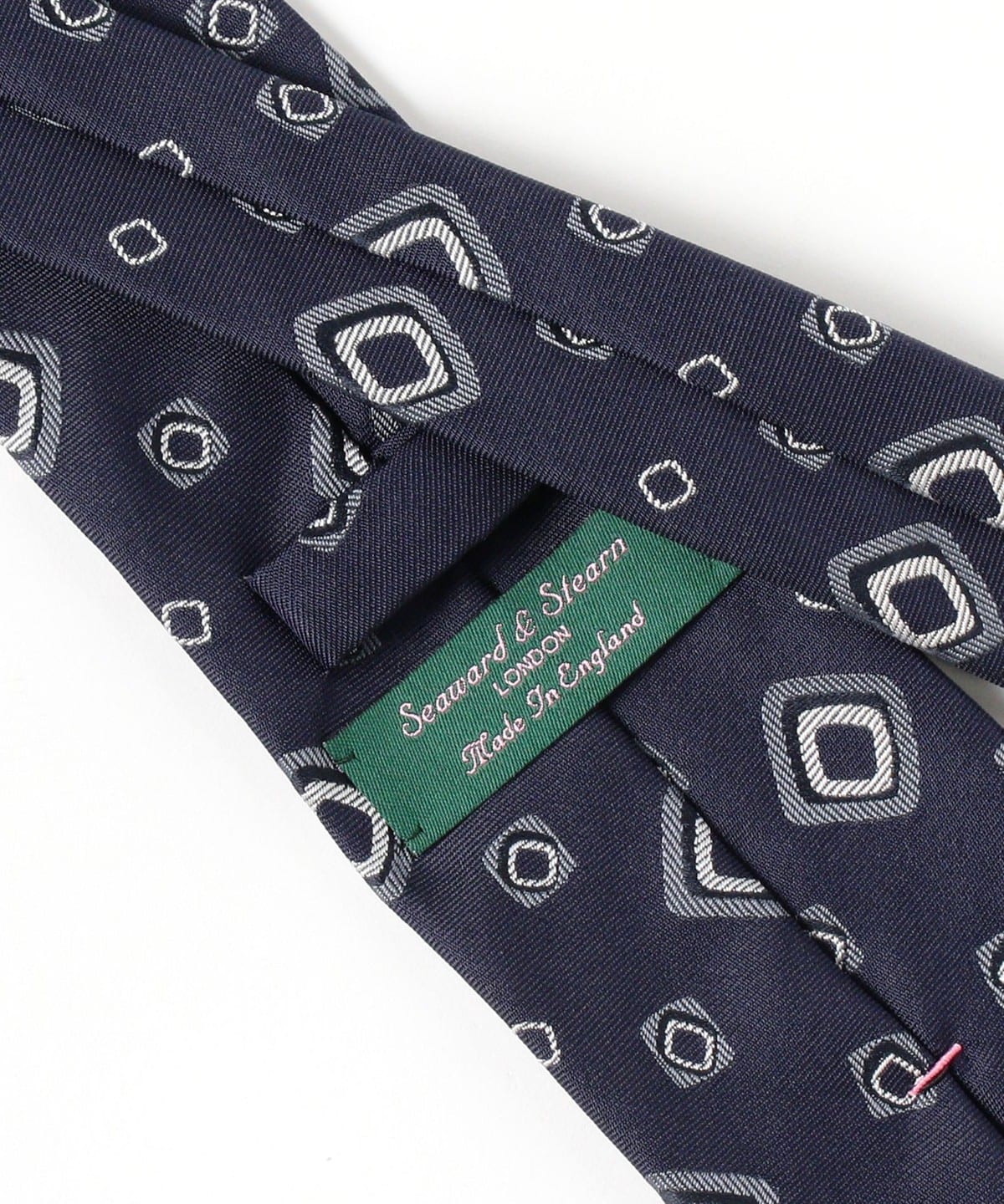 BEAMS F（ビームスF）Seaward & Stearn / シルク 小紋 ネクタイ