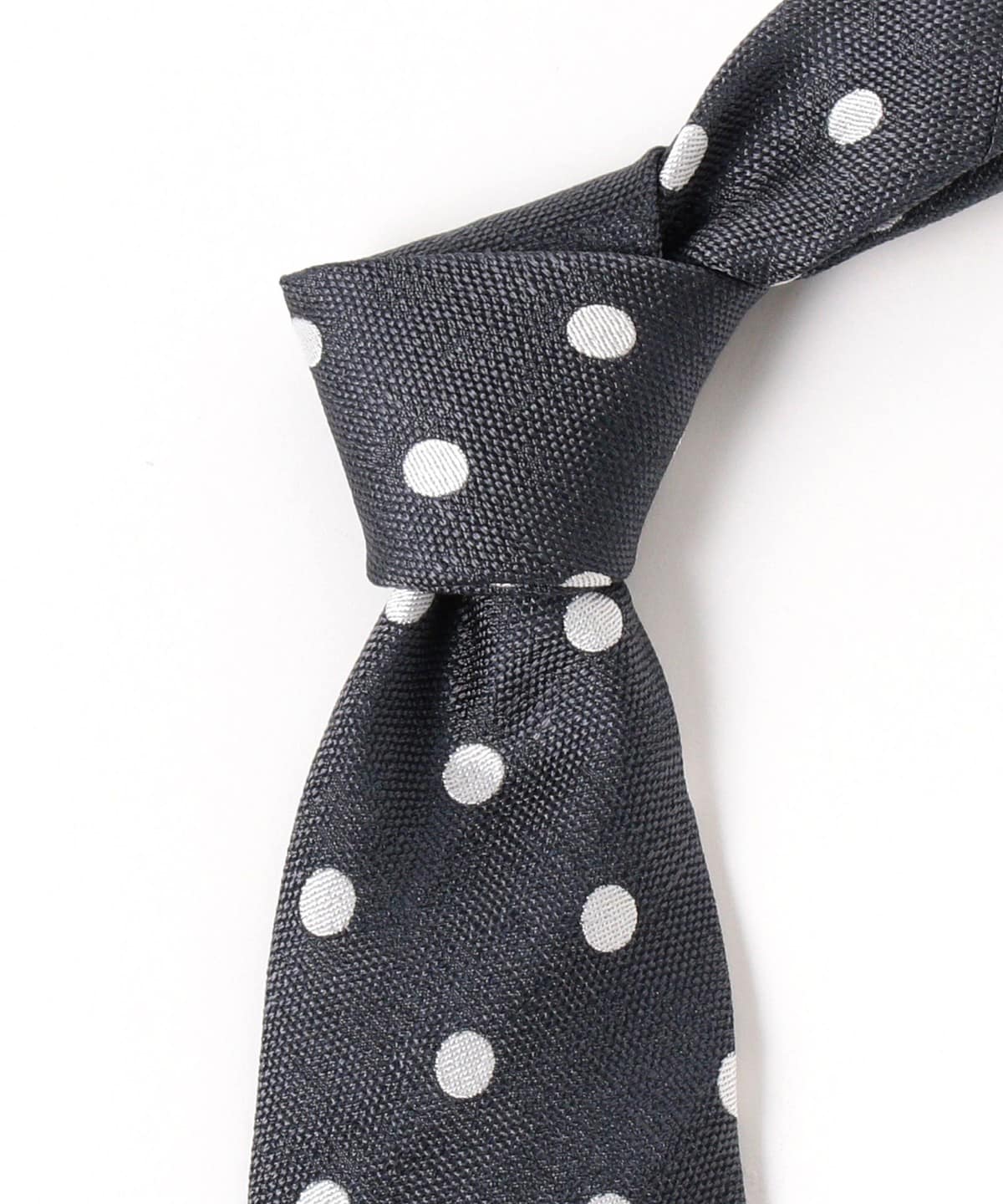 BEAMS F（ビームスF）Seaward & Stearn / シルク ドット ネクタイ