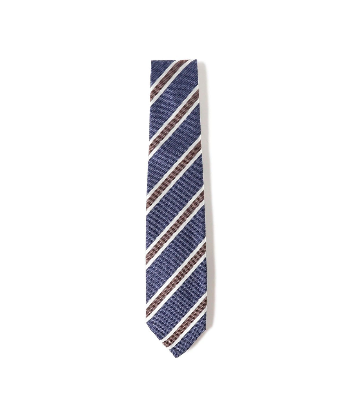 AD & C アーディ アンド シー / シルク ストライプ ネクタイ スーツ・ネクタイ MEN D. BLUE*BEIGE/1 ONE SIZE AD & C アーディ アンド シー / シルク ストライプ ネクタイ スーツ・ネクタイ MEN D. BLUE*BEIGE/1 ONE SIZE