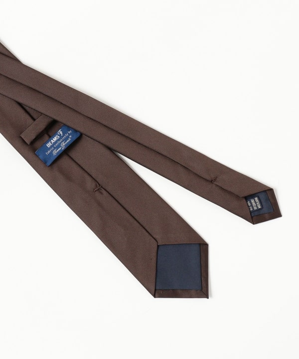 BEAMS F Fermo Fossati Silk Solid Necktie (Suits & Neckties