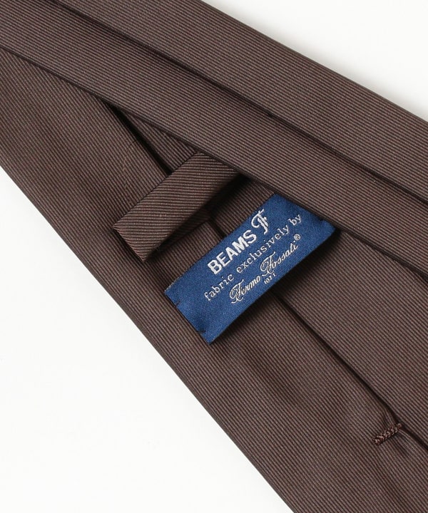 BEAMS F（ビームスF）Fermo Fossati シルク ソリッド ネクタイ