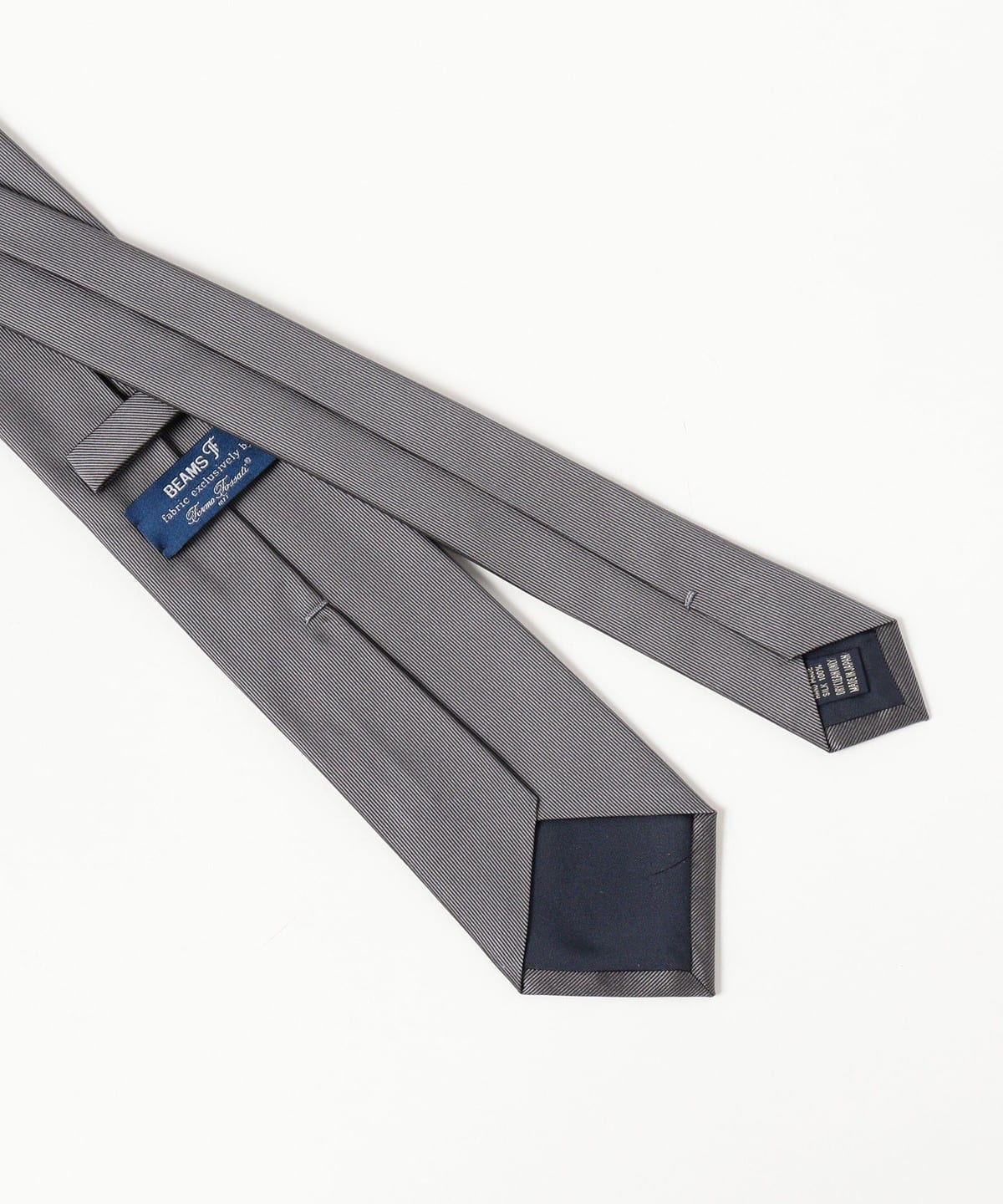 BEAMS F（ビームスF）Fermo Fossati シルク ソリッド ネクタイ