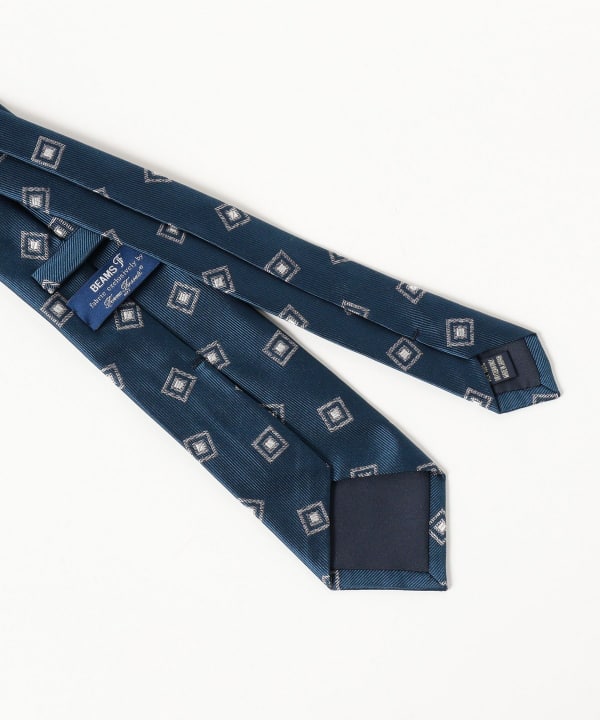 BEAMS F（ビームスF）Fermo Fossati ストライプ ネクタイ