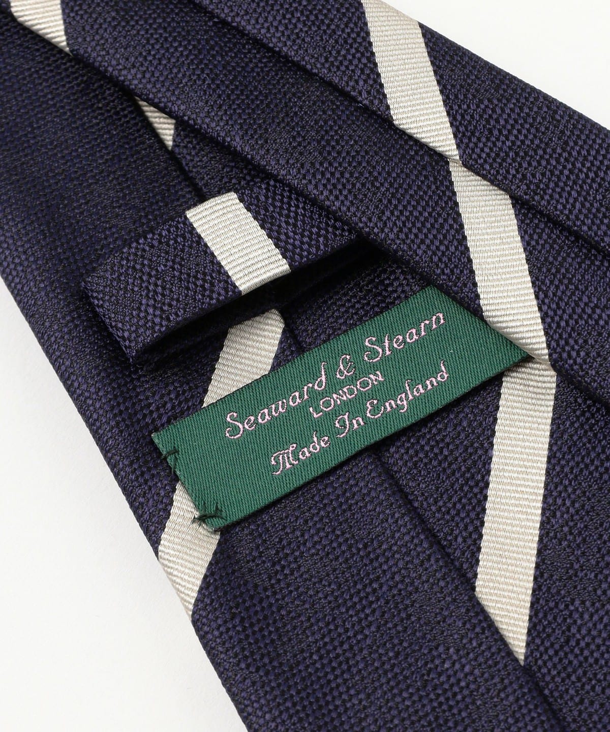 Seaward & Stearn / シルク ストライプ ネクタイ BEAMS F（ビームスF）Seaward & Stearn / シルク ストライプ
