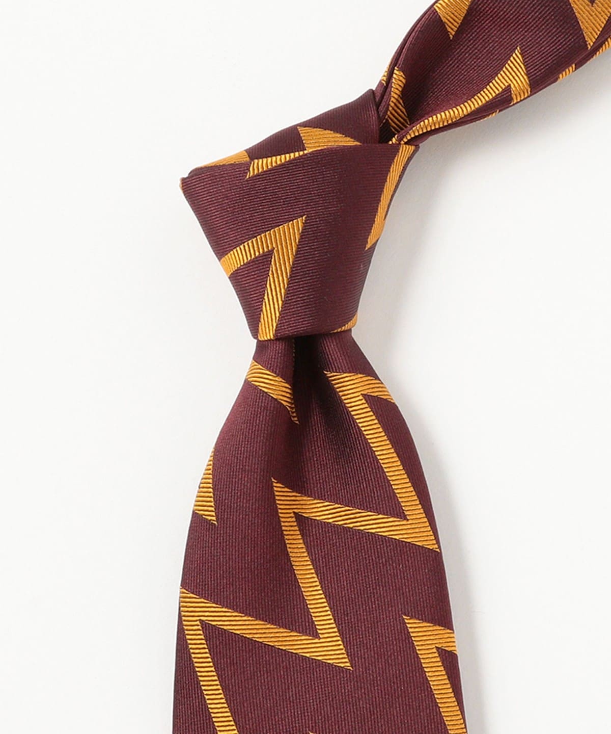 獅*泉様 Seaward & Stearn / ウェーブ柄 ジャカード ネクタイ 獅*泉様 Seaward & Stearn / ウェーブ柄 ジャカード ネクタイ