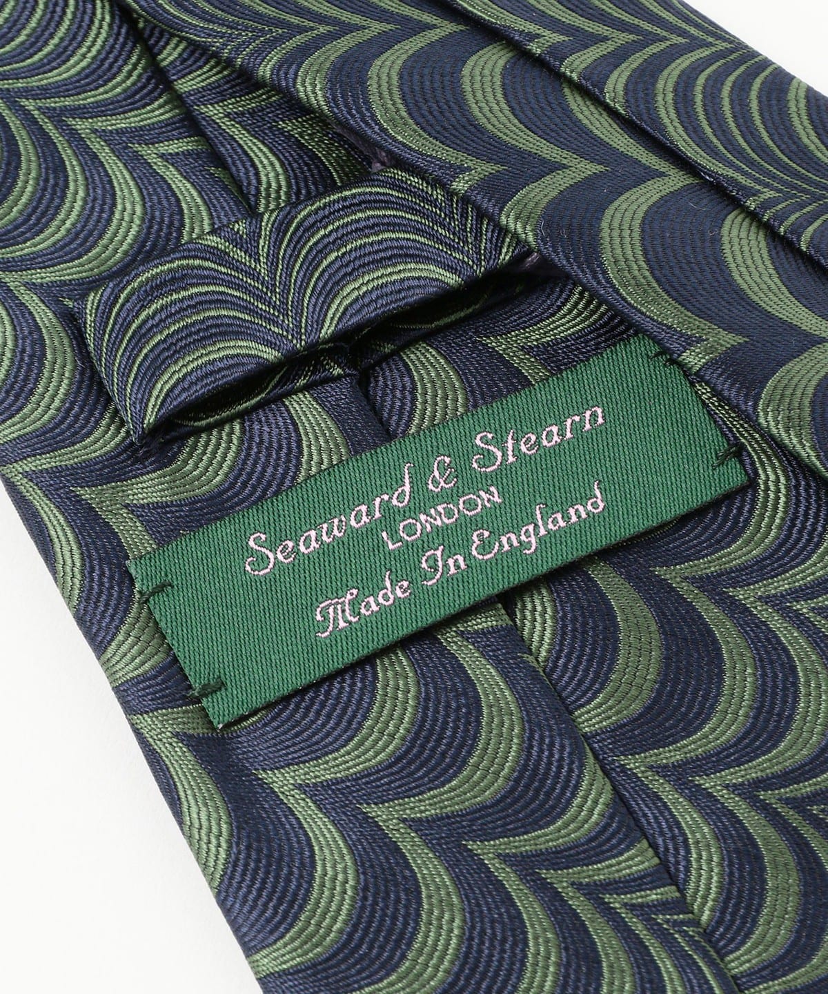 BEAMS F（ビームスF）Seaward & Stearn / シルク ジャカード ネクタイ