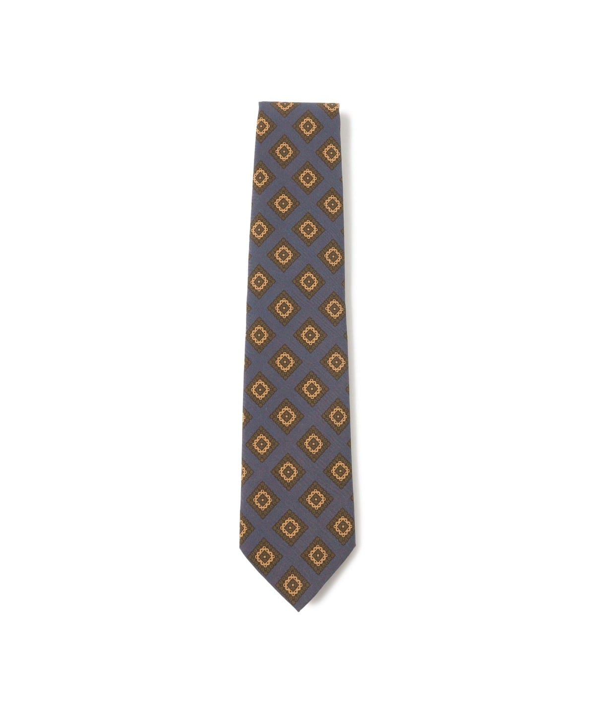 BEAMS F（ビームスF）Seaward & Stearn / シルク 小紋柄