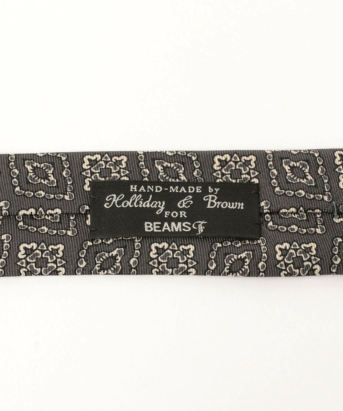 BEAMS F（ビームスF）Holliday & Brown / シルク 小紋柄 ネクタイ