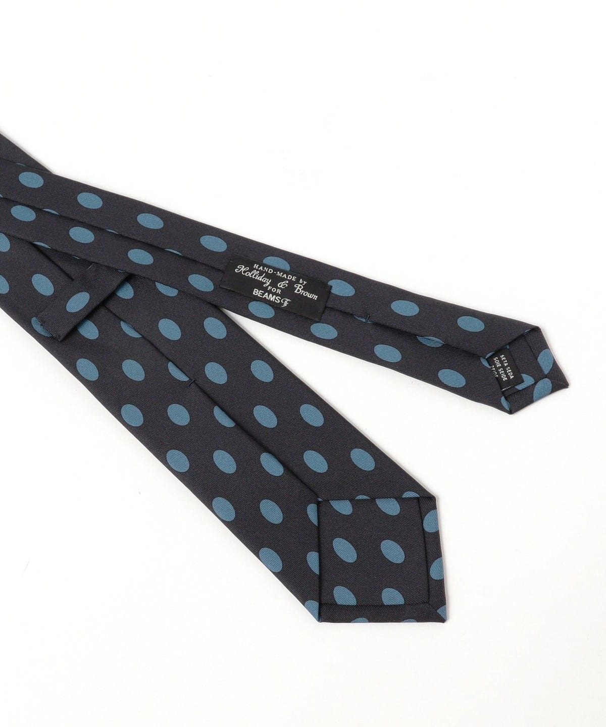 Holliday & Brown × BEAMS F / プリント ネクタイ BEAMS F（ビームスF）Holliday & Brown / シルク ジャカード ネクタイ