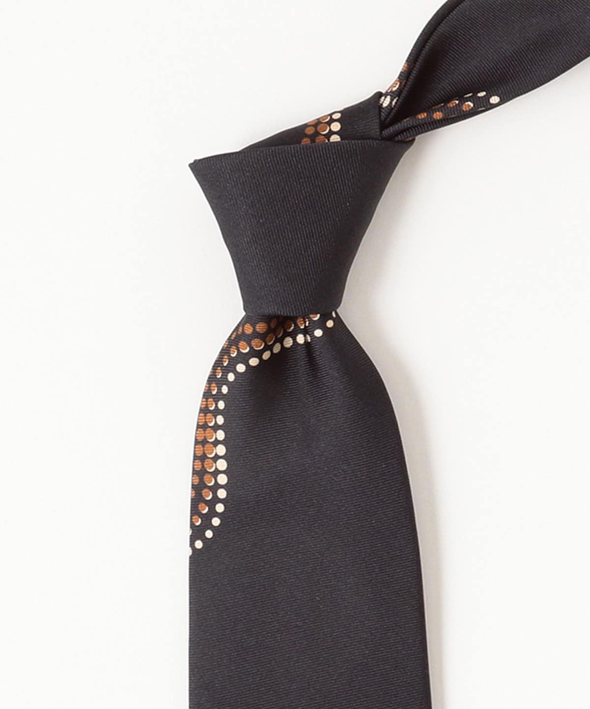 BEAMS F（ビームスF）Holliday & Brown / シルク プリント ネクタイ