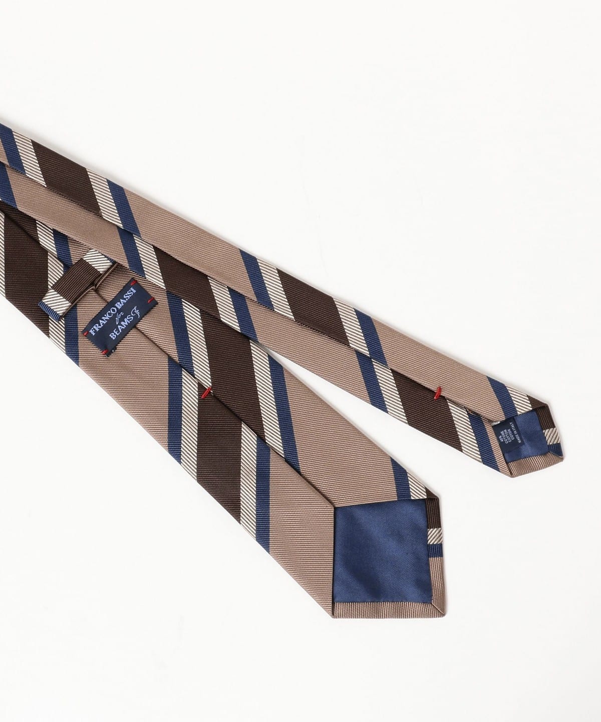 BEAMS F（ビームスF）FRANCO BASSI / シルクコットン ストライプ