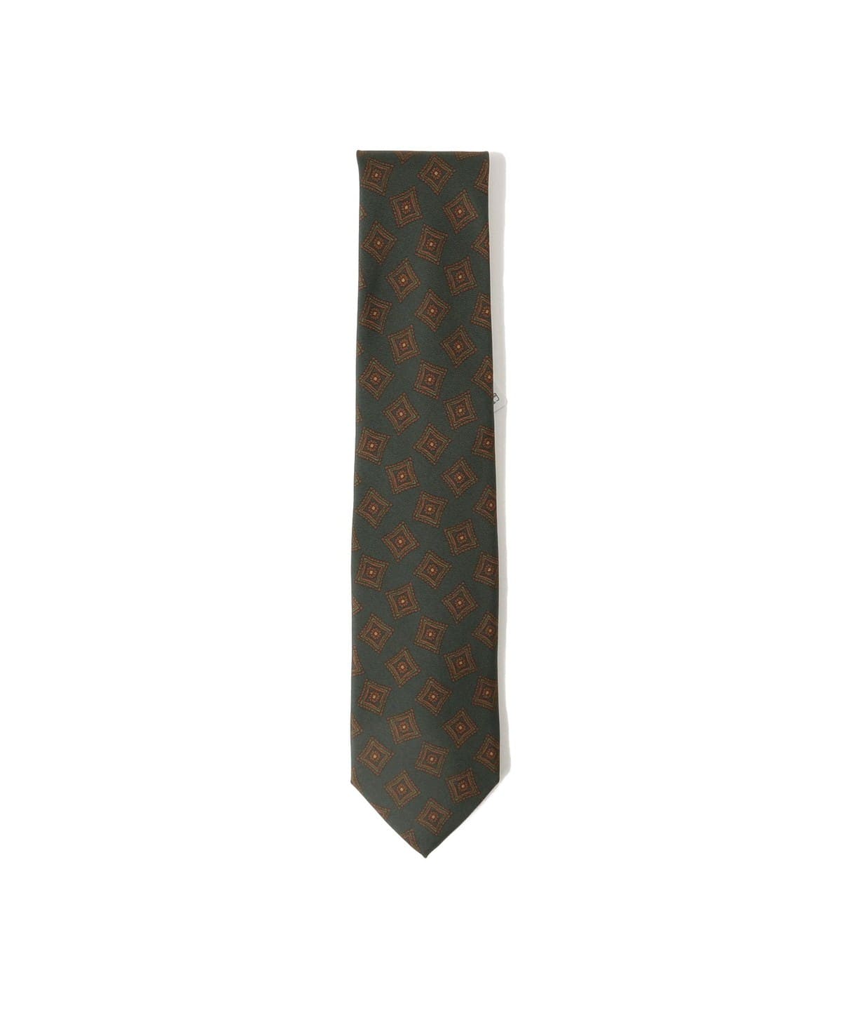 JOHN COMFORT ジョンコンフォート / シルク 小紋柄 プリント ネクタイ スーツ・ネクタイ MEN OLIVE ONE SIZE JOHN COMFORT ジョンコンフォート / シルク 小紋柄 プリント ネクタイ スーツ・ネクタイ MEN OLIVE ONE SIZE