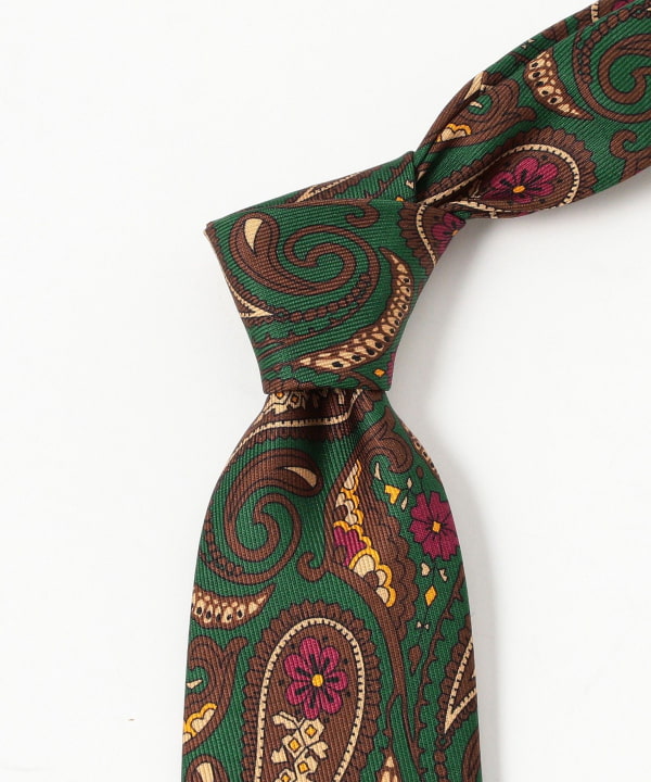 BEAMS F（ビームスF）ADAMLEY シルク ペイズリー プリント