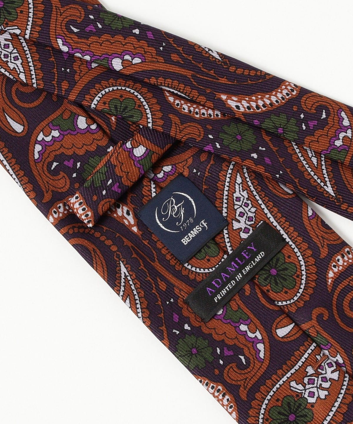 BEAMS F（ビームスF）【12/4値下げ】ADAMLEY シルク ペイズリー