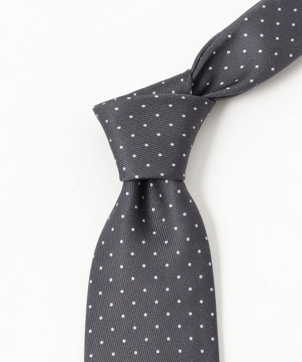 BEAMS F（ビームスF）【12/4値下げ】ADAMLEY シルク ピンドット柄