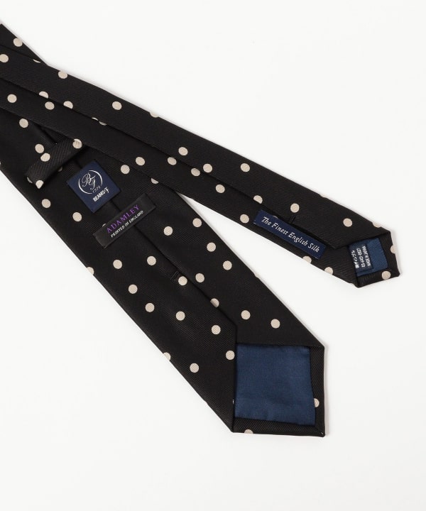 BEAMS F（ビームスF）【12/4値下げ】ADAMLEY シルク ドット柄 プリント