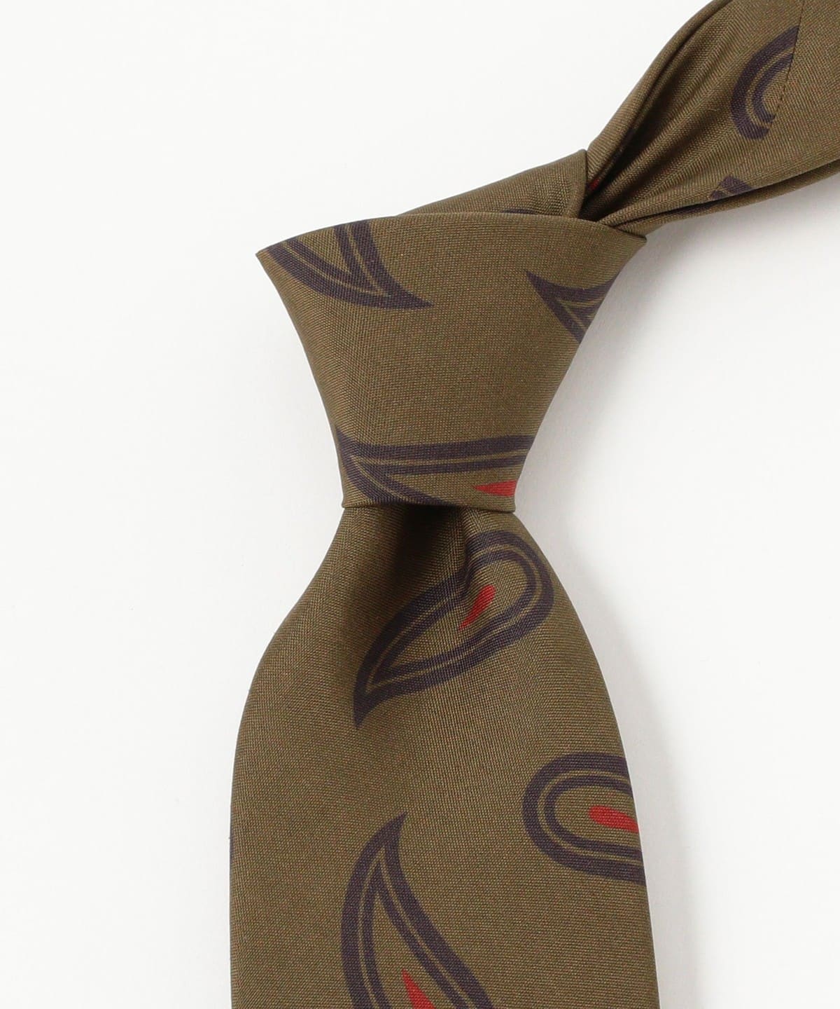 BEAMS F（ビームスF）Fermo Fossati シルク ペイズリー柄