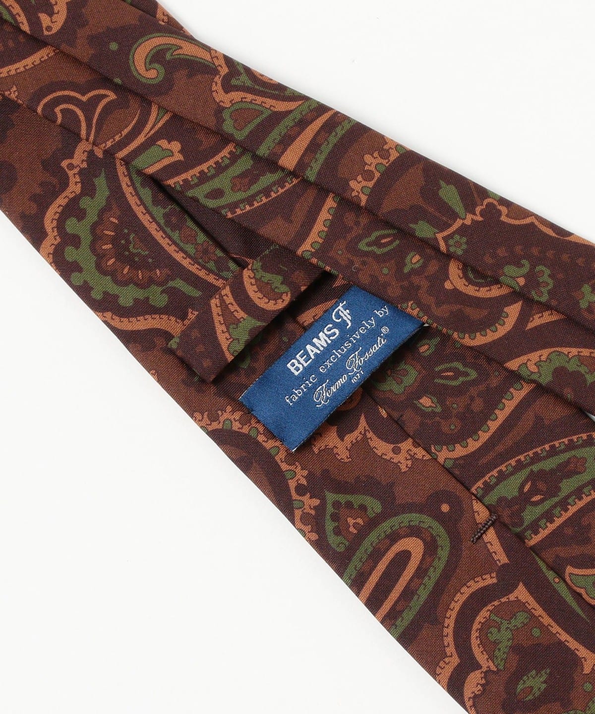 BEAMS F（ビームスF）Fermo Fossati シルク ペイズリー柄