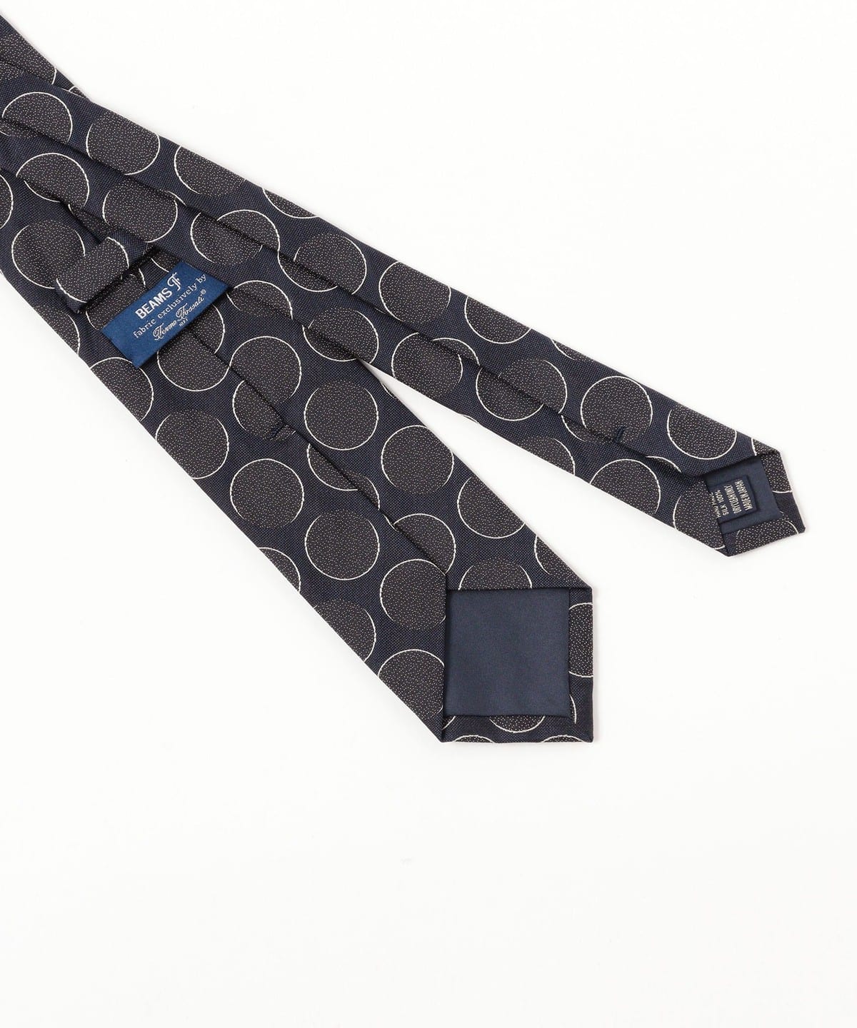 BEAMS F（ビームスF）Fermo Fossati シルク サークル小紋柄 ジャ